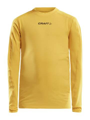 Ability Compression Långärmad Jr, Sverige Gul - Craft (1)