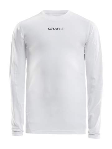 Ability Compression Långärmad Jr, Vit - Craft (1)