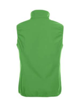 Basic Softshell Ladies – väst, äppelgrön – Clique (2)