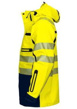 6417 FUNCTIONAL EN ISO 20471 CLASS 3/2 – jacka, Gul/Marinblå – ProJob (3)