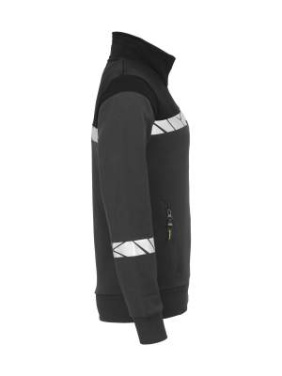 7105 9910-VIZ – sweatshirt (dam), Grå/Svart - ProJob (4)