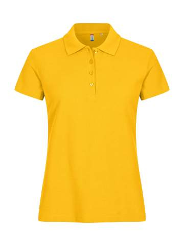 Basic – pikétröja (dam), Citron - Clique (1)