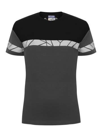 7005 9910-VIZ – T-shirt (dam), Grå/Svart - ProJob (1)