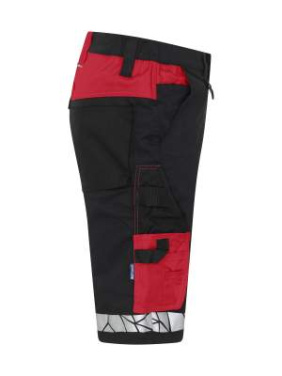 7510 WORK – shorts, Svart/Röd – ProJob (3)