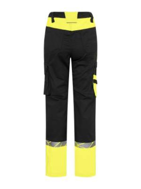 7511 – byxor (dam), Svart/Gul - ProJob (2)