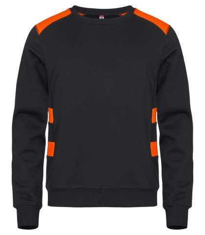 Ambition – sweatshirt med rund hals, Synlig orange - Clique (1)