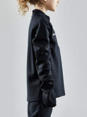 Evolve Halfzip – tröja (barn), Svart - Craft (4)