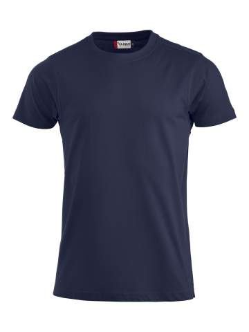 Premium-T – T-shirt, mörk marinblå - Clique (1)