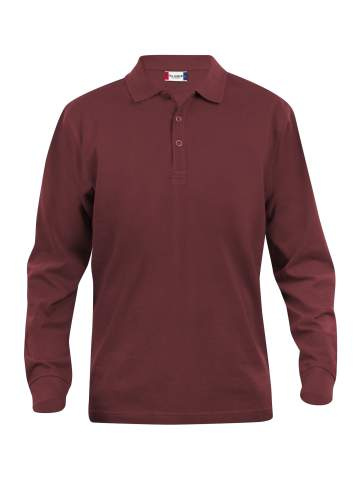 Klassisk Lincoln L/S, vinröd – Clique (1)