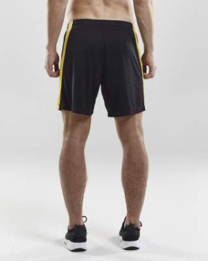 Progress Contrast – shorts (herr), Svart/Sverigegul - Craft (4)