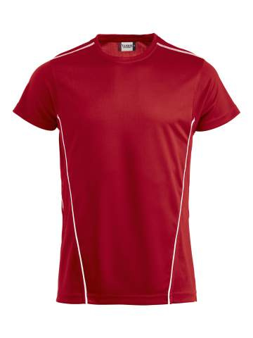 Ice Sport-T – T-shirt, röd/vit - Clique (1)