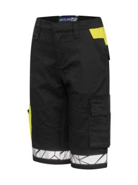 7514 WORK – shorts (dam), Svart/Gul - ProJob (4)