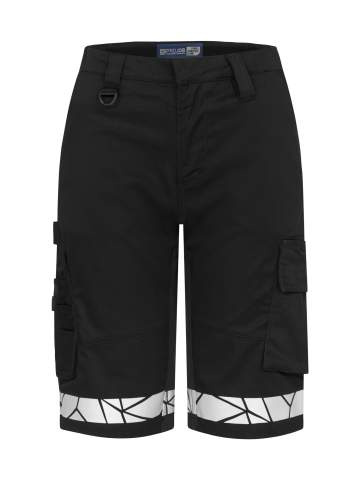 7514 WORK – shorts (dam), Svart - ProJob (1)