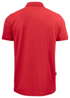 2021 PIQUÉ – pikétröja, Röd - ProJob (2)