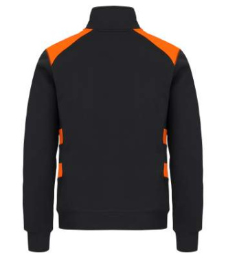 Ambition Halv Dragkedja, Synlig orange - Clique (2)