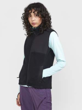 ADV Explore Pile Vest – fleece (dam), Svart - Craft (2)