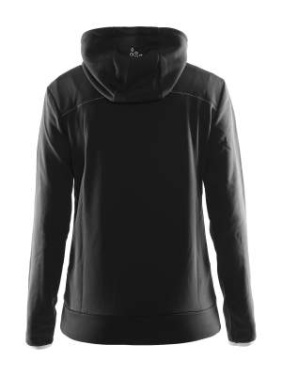 Leisure Hood – tröja med hel dragkedja (dam), Svart - Craft (2)
