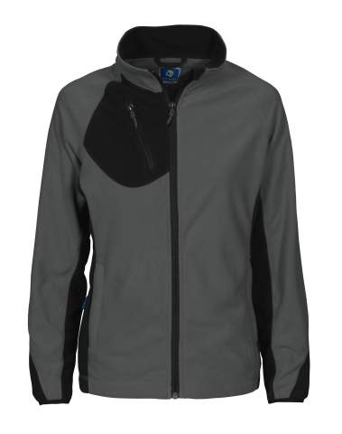 2326 MICROFLEECE – jacka (dam), Grå - ProJob (1)