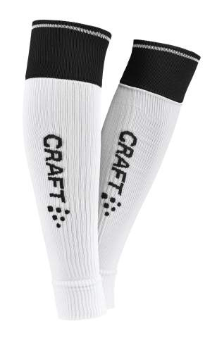 Progress 2.0 Contrast W-O Foot – strumpor, Vit/Svart – Craft