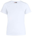Neon-T – T-shirt, vit