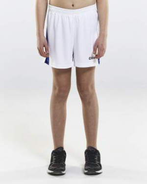 Progress Contrast – shorts (barn), Vit/Klubbkobolt - Craft (2)