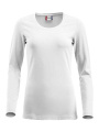 Carolina L/S – T-shirt, röd