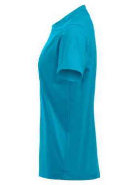 Premium-T – T-shirt (dam), turkos - Clique (3)