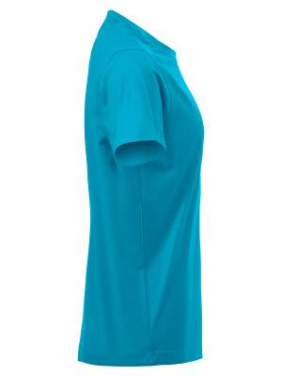 Premium-T – T-shirt (dam), turkos - Clique (4)