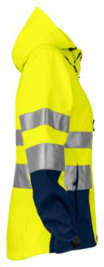 6423 EN ISO 20471 CLASS 3/2 – jacka (dam), Gul/Marinblå - ProJob (4)