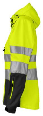 6423 EN ISO 20471 CLASS 3/2 – jacka (dam), Gul/Svart - ProJob (3)