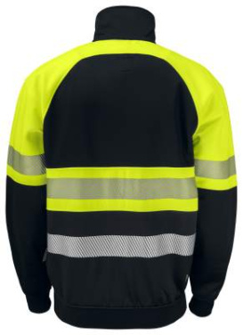 6120 EN ISO 20471 CLASS 1 – sweatshirt, Gul/Svart – ProJob (2)