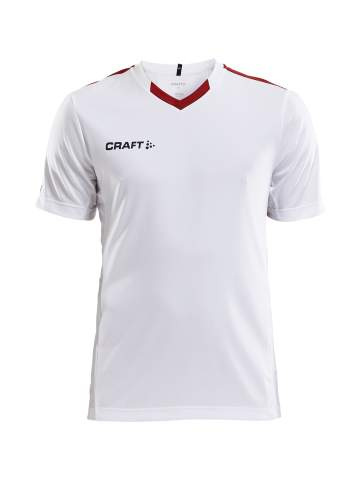 Progress Contrast – matchtröja (herr), Vit/Klarröd - Craft (1)