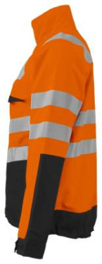 6415 EN ISO 20471 CLASS 3/2 – jacka, Orange/Svart – ProJob (3)