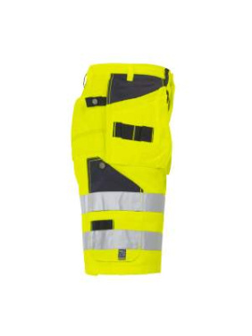 6503 EN ISO 20471 CLASS 2/1 – shorts, Gul/Marinblå – ProJob (4)