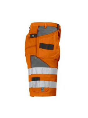 6503 EN ISO 20471 CLASS 2/1 – shorts, Orange/Grå – ProJob (4)