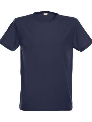 Stretch-T – T-shirt, mörk marinblå - Clique (1)