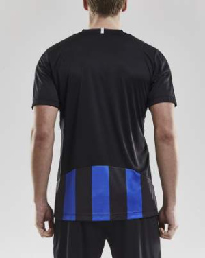 Progress Stripe – matchtröja (herr), Svart/Klubbkobolt - Craft (3)