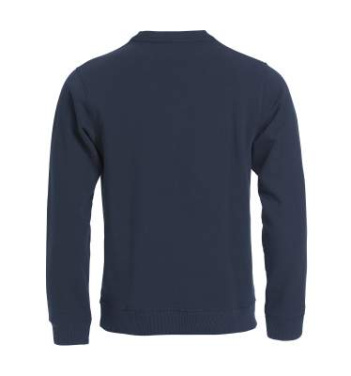 Classic – sweatshirt med rund hals, mörk marinblå - Clique (2)