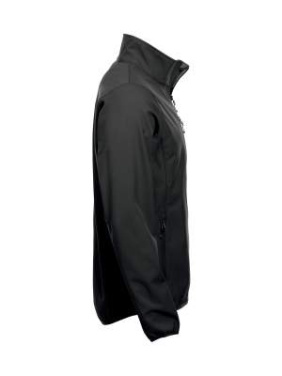 Basic – softshelljacka, svart – Clique (4)
