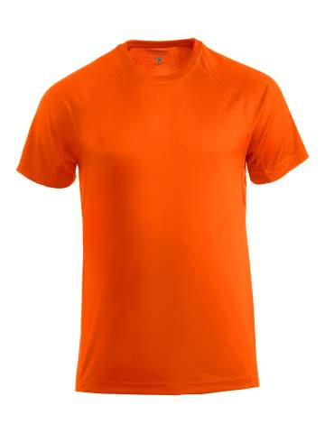 Premium Active-T – T-shirt, synlighet orange - Clique (1)