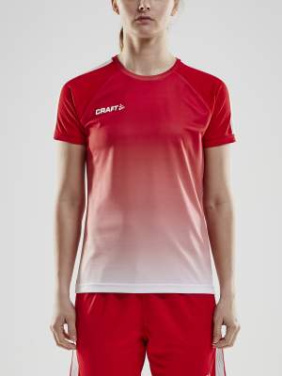 Pro Control Fade – matchtröja (dam), Klarröd/vit - Craft (2)