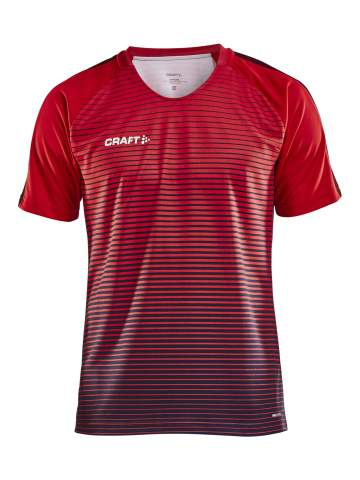 Pro Control Stripe – matchtröja (herr), Klarröd/Marinblå - Craft (1)