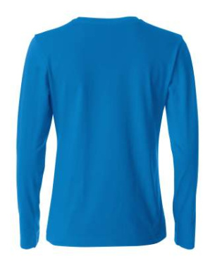 Basic-T L/S – T-shirt (dam), kunglig blå - Clique (2)