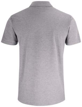 Basic Pocket – pikétröja, gråmelerad – Clique (2)