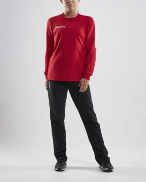 Progress GK – sweatshirt (dam), Klarröd/vit - Craft (4)