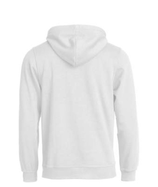 Basic – huvtröja, vit – Clique (2)