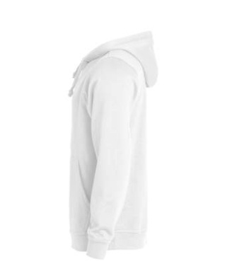 Basic – huvtröja, vit – Clique (3)