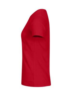 Basic-T – T-shirt (dam), röd - Clique (2)