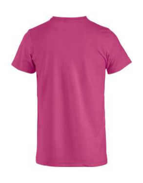 Basic-T – T-shirt (barn), ljus cerise - Clique (3)