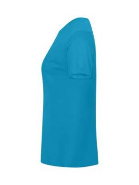 Basic-T – T-shirt (dam), turkos - Clique (2)